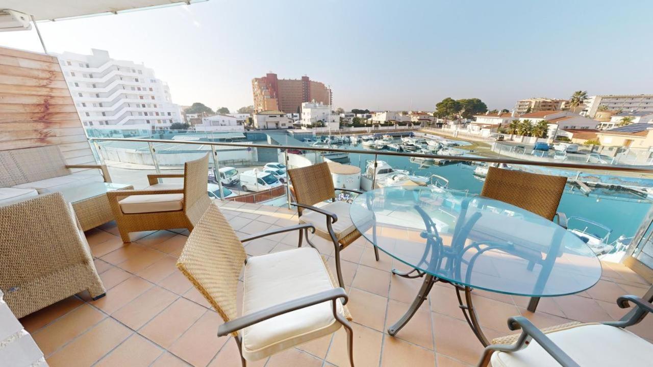 Trebol Apartamento Climatizado Y Piscina Roses Ngoại thất bức ảnh