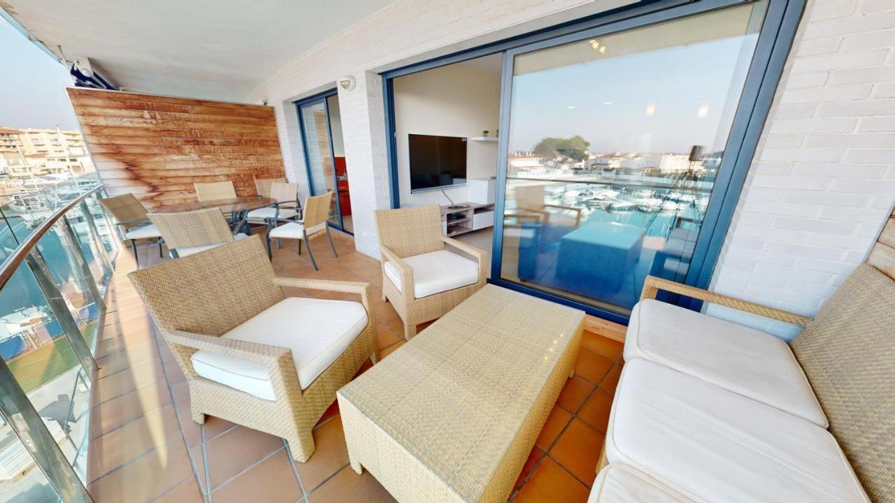 Trebol Apartamento Climatizado Y Piscina Roses Ngoại thất bức ảnh